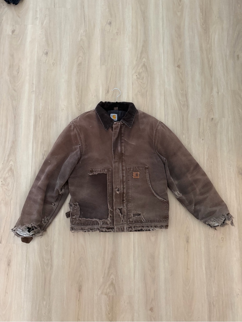 Carhartt Dark Brown Arctic Jacket J22 DKB, Size Medium